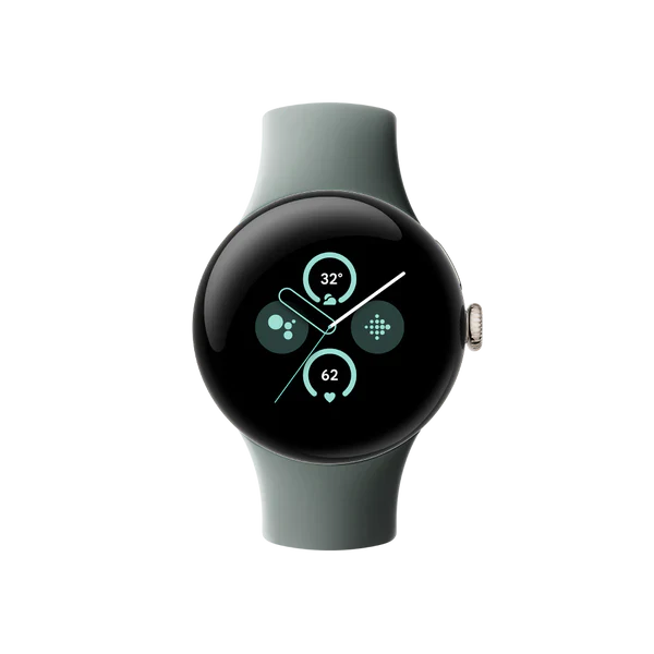 Combo offer- Smartwatch Pixel 2 : GPS + Cellular, Advanced Health Tracking, Oxygen & ECG Features, Water Resistance | 1-Year Warranty | 14-Day Hassle-Free Returns + Free Earbuds Pro2