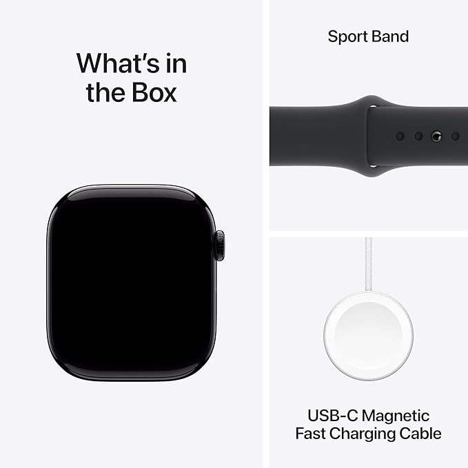 iWatch Series 10 Smartwatch 1-Year Warranty | 30-Days easy return | AirDops pro 2 (Free Gift)