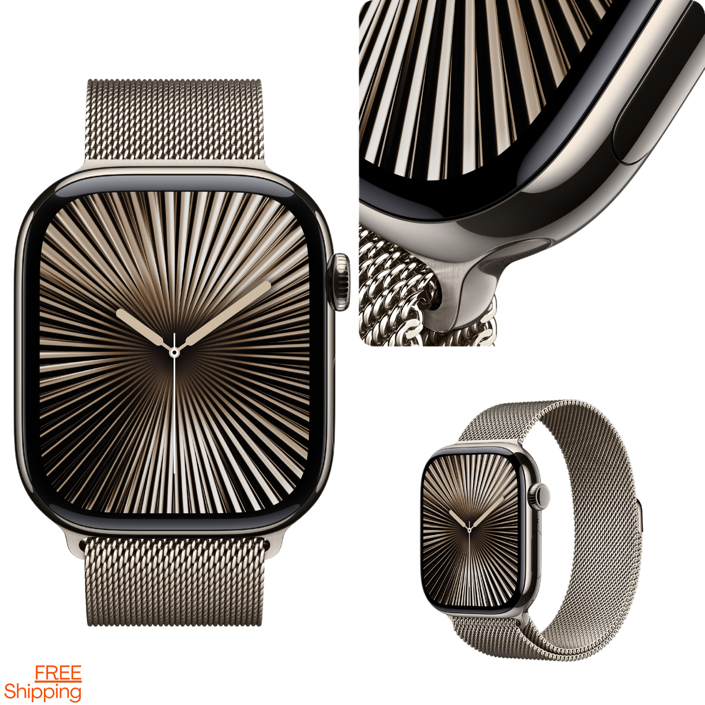 iWatch Series 10 Smartwatch 1-Year Warranty | 30-Days easy return | AirDops pro 2 (Free Gift)